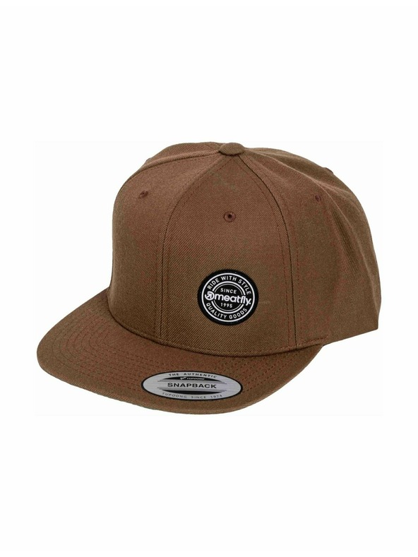 Meatfly Meatfly șapcă Hornet Snapback Albă Round / Tan | Albă