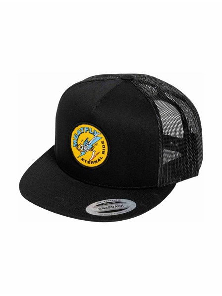 Meatfly Meatfly șapcă Thunderbolt Trucker Galben Eternal / Negru | Neagră |