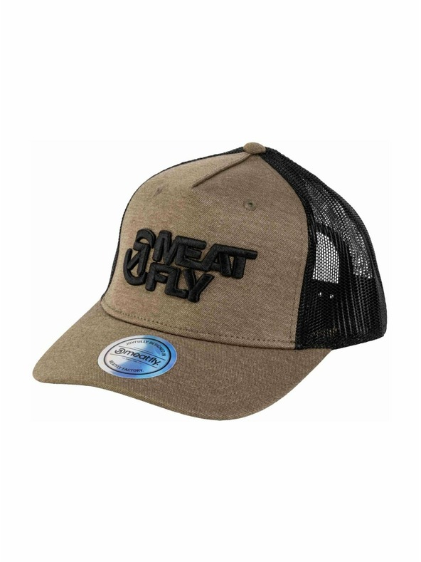 Meatfly Șapcă Meatfly Horton Trucker Army / Black Revital