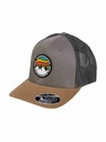 Meatfly Șapcă Meatfly MF View Trucker Red Mountain / Earth | Gri |