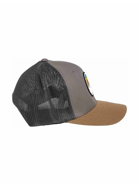Meatfly Șapcă Meatfly MF View Trucker Red Mountain / Earth | Gri |