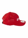 Meatfly Șapcă Meatfly Nollie Perfor Cap Red / White Logo | Albă | Mărime