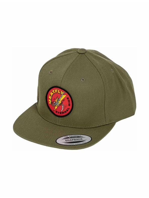Meatfly Șapcă Meatfly Flanker Snapback Red Eternal / Buck | Roșie