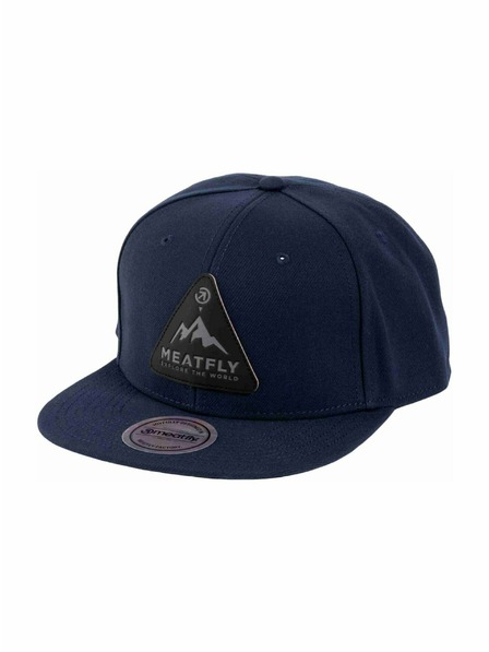 Meatfly Șapcă Meatfly Hornet Snapback Navy Blue Peak | Albastră |