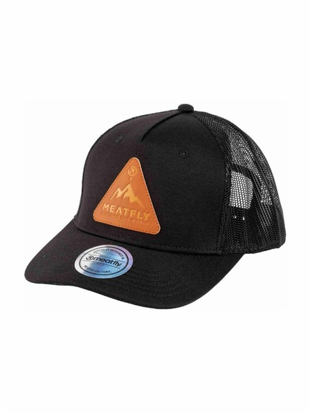 Meatfly Șapcă Meatfly Corey Trucker Black Peak | Neagră |