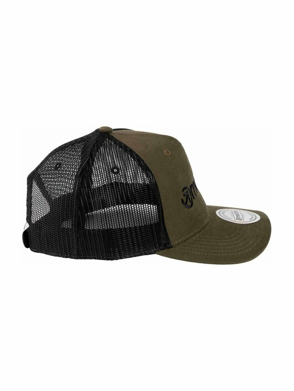 Meatfly Șapcă Meatfly Shaun Trucker Army / Camo Logo | Neagră | Mărime