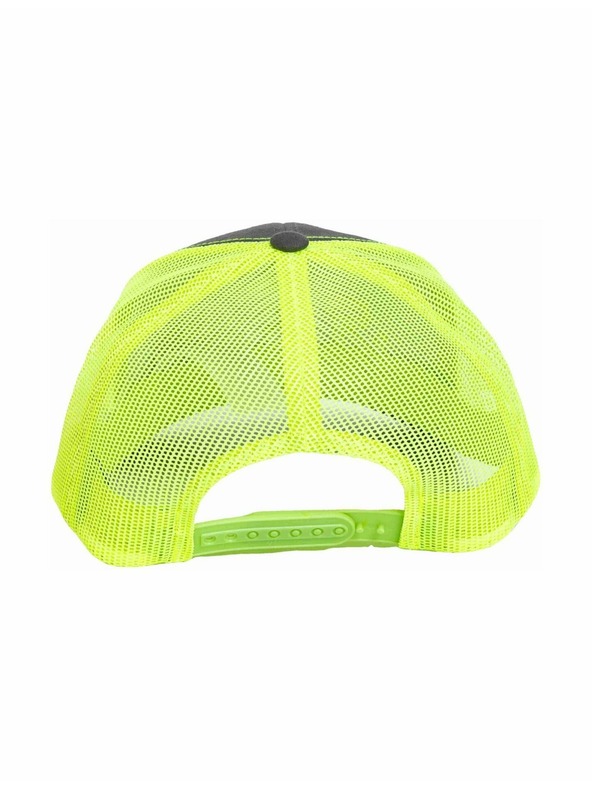 Meatfly Șapcă Meatfly Setty Trucker Neon Green / White / Charcoal | Gri | Mărime