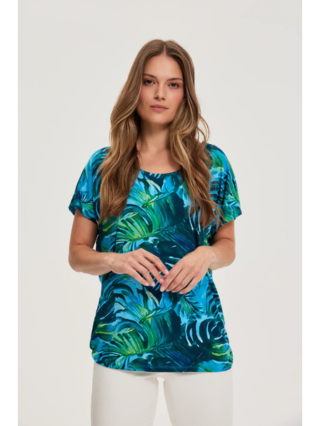 Moodo Tricou pentru femei Moodo – verde închis
