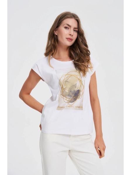 Moodo Tricou pentru femei Moodo - alb