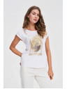 Moodo Tricou pentru femei Moodo - alb