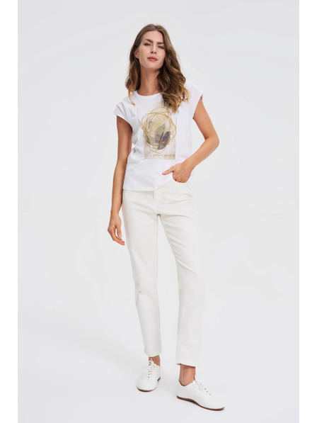 Moodo Tricou pentru femei Moodo - alb