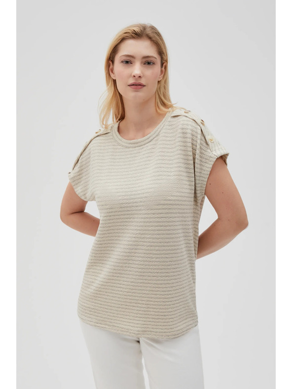 Moodo Tricou pentru femei Moodo - bej deschis