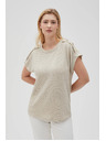 Moodo Tricou pentru femei Moodo - bej deschis