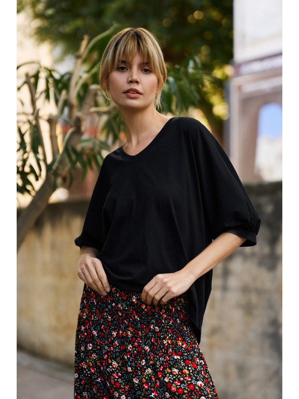 Moodo Tricou pentru femei Moodo - negru