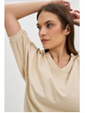 Moodo Tricou de damă Moodo cu mâneci tip balon