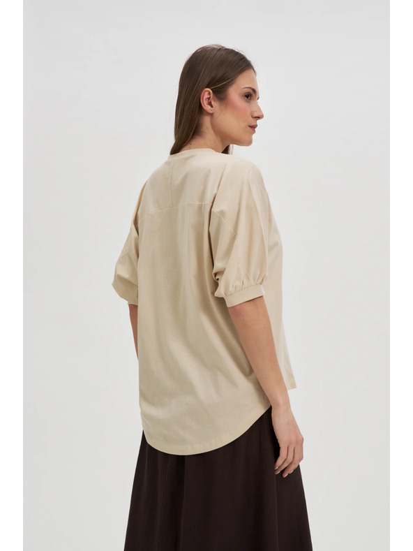 Moodo Tricou de damă Moodo cu mâneci tip balon