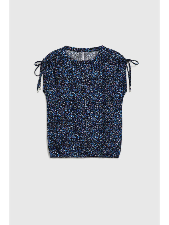 Moodo Tricou de damă cu strângere