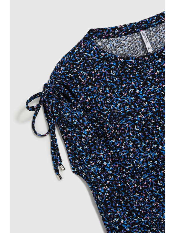 Moodo Tricou de damă cu strângere