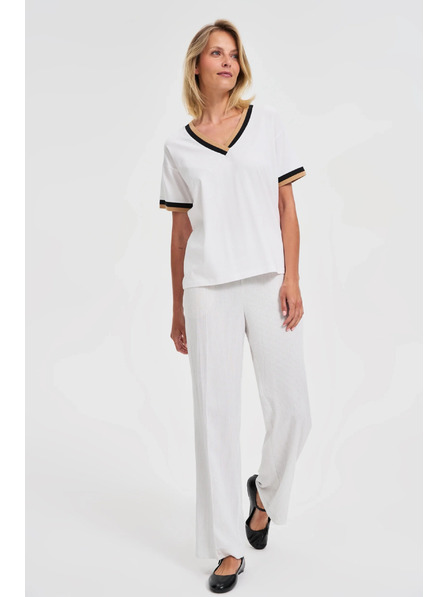 Moodo Tricou pentru femei Moodo - alb