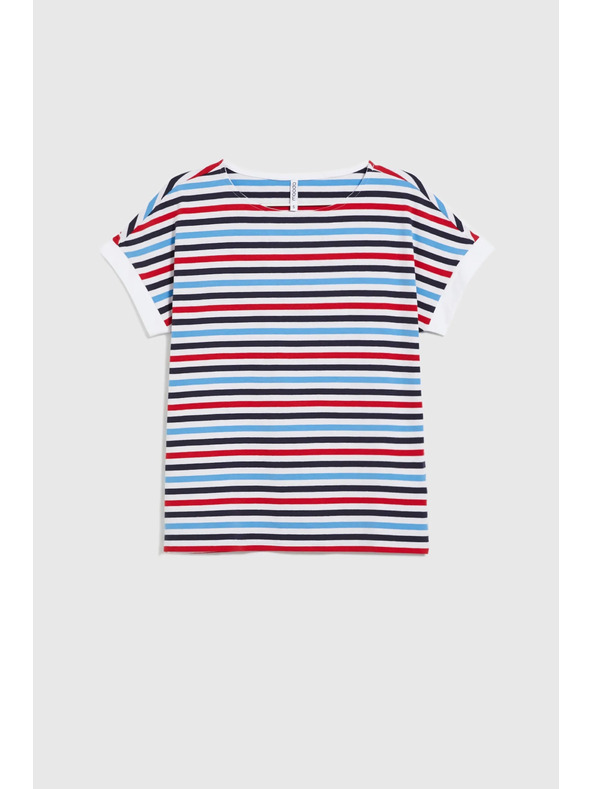 Moodo Tricou cu dungi de damă