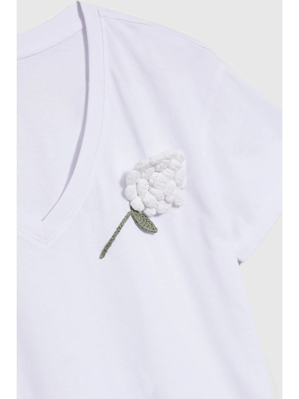 Moodo Tricou pentru femei Moodo - alb