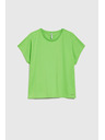 Moodo Tricou de damă din bumbac Moodo – verde deschis