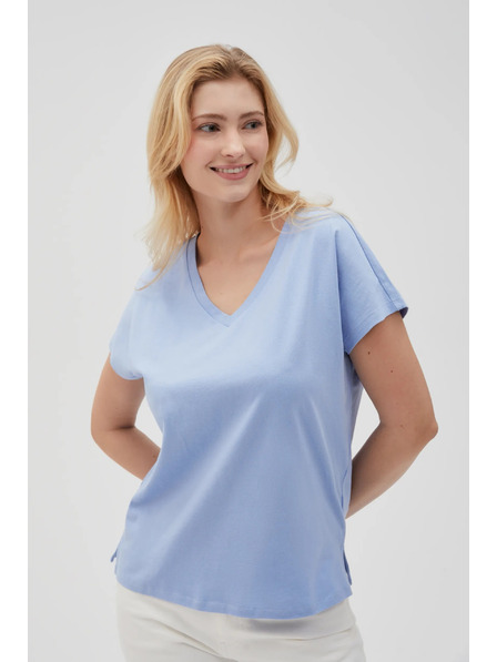 Moodo Tricou de damă Moodo – albastru