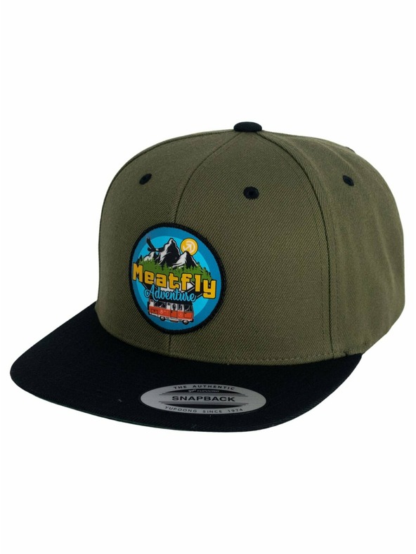 Meatfly Șapcă Meatfly Flanker Snapback Aventură Măsliniu/Negru