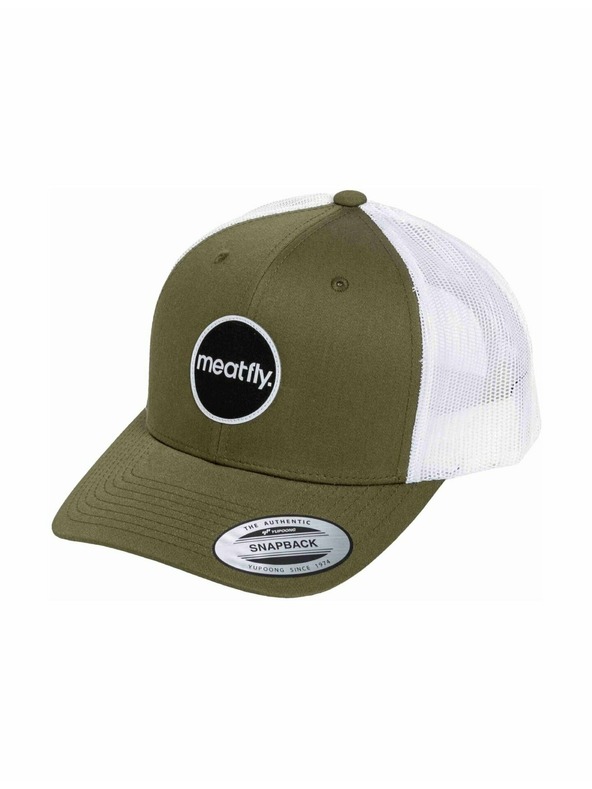Meatfly Șapcă Meatfly MF View Trucker Broderie / Buck / Alb | Alb