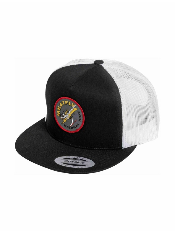 Meatfly Șapcă Meatfly Thunderbolt Trucker Gri Eternal / Negru | Negru |