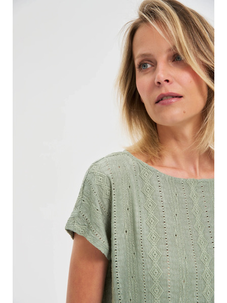 Moodo Tricou damă Moodo – măsliniu