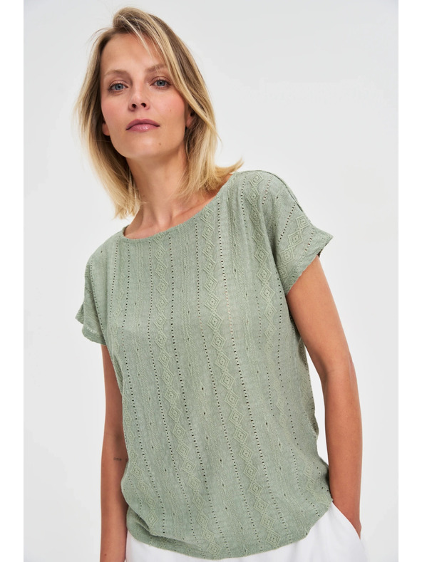 Moodo Tricou damă Moodo – măsliniu