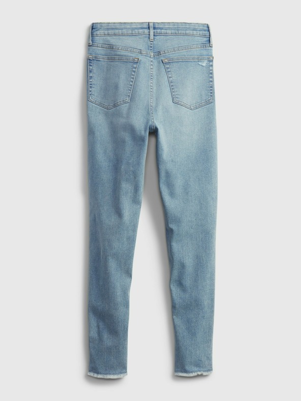 GAP Jeans skinny ankle sky high rise pentru adolescenți GAP