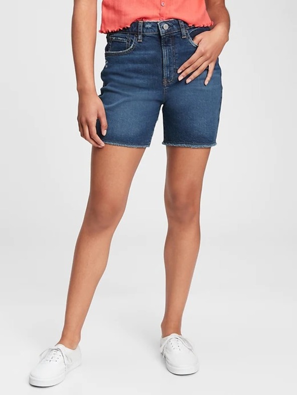 GAP Pantaloni scurți din denim pentru adolescenți midi GAP