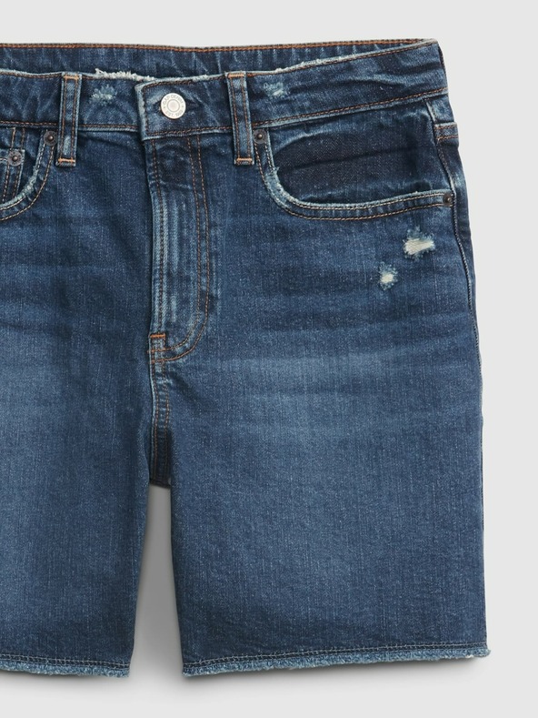 GAP Pantaloni scurți din denim pentru adolescenți midi GAP