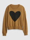 GAP Pulover pentru copii cu inimă GAP