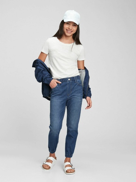 GAP Blugi jogger pentru copii mid rise GAP