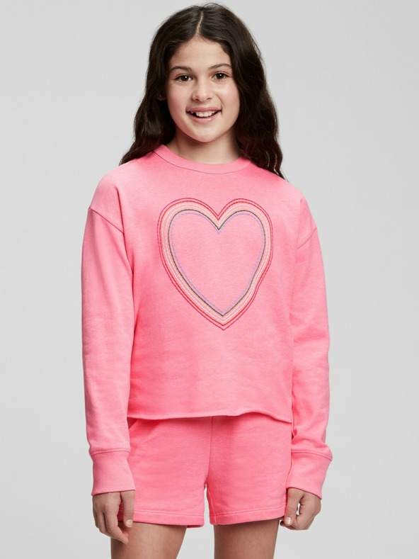 GAP Hanorac pentru copii model inimă GAP