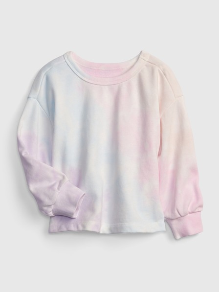GAP Hanorac cu glugă tie dye pentru copii GAP