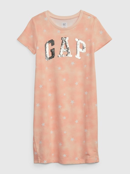 GAP Rochie pentru copii cu logo GAP