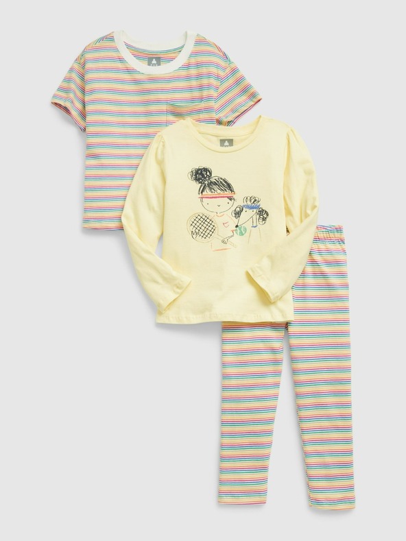 GAP Baby set tricou și pantaloni scurți Mix & Match GAP