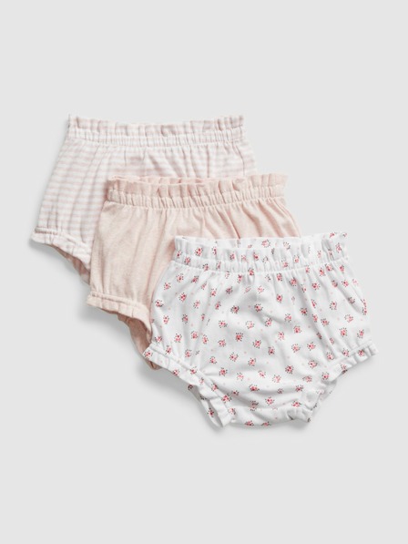 GAP Baby pantaloni scurți elastici, 3 bucăți GAP