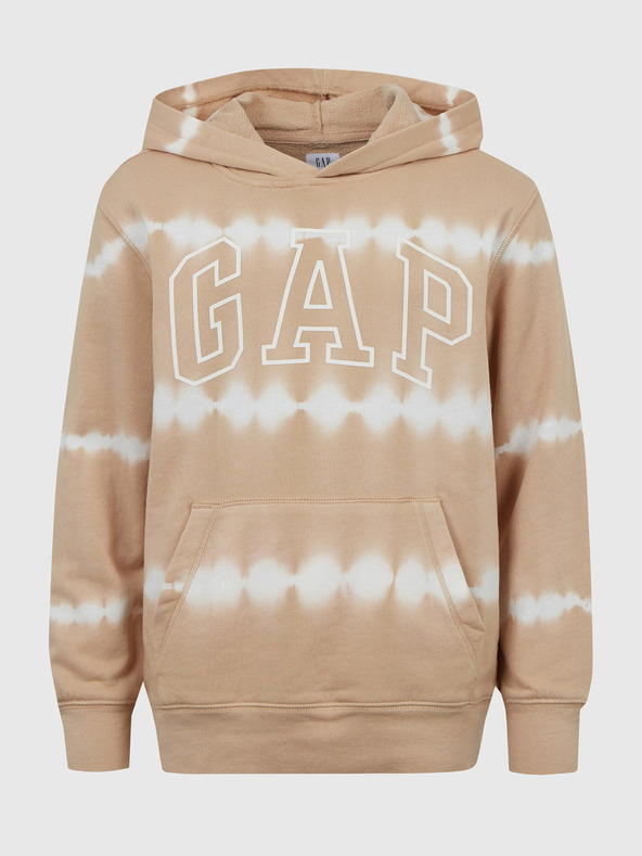 GAP Hanorac cu glugă tie dye pentru copii GAP