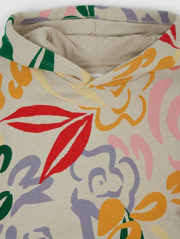 GAP Hanorac cu glugă pentru copii motiv floral GAP