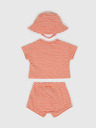 GAP Baby set organic în dungi GAP