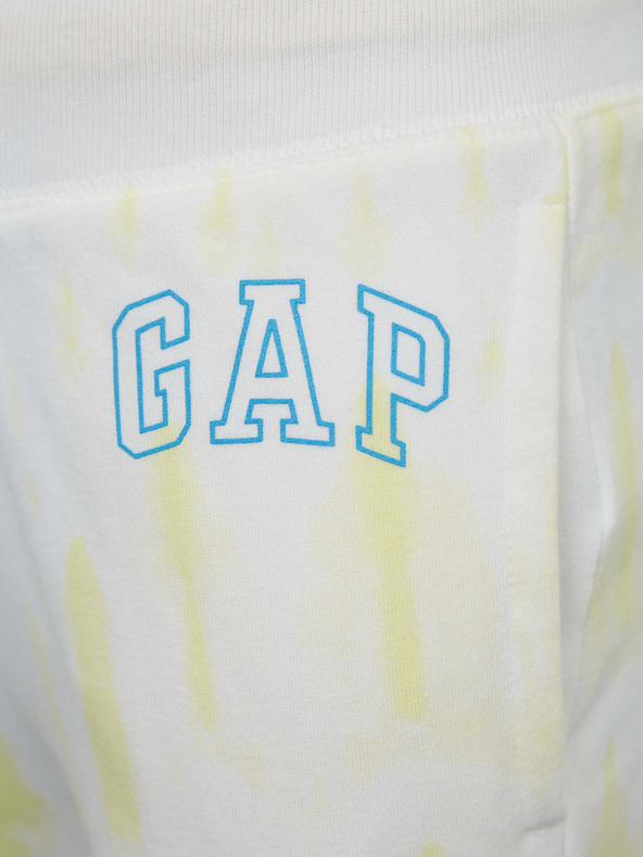 GAP Pantaloni de trening cu logo tie dye pentru copii GAP