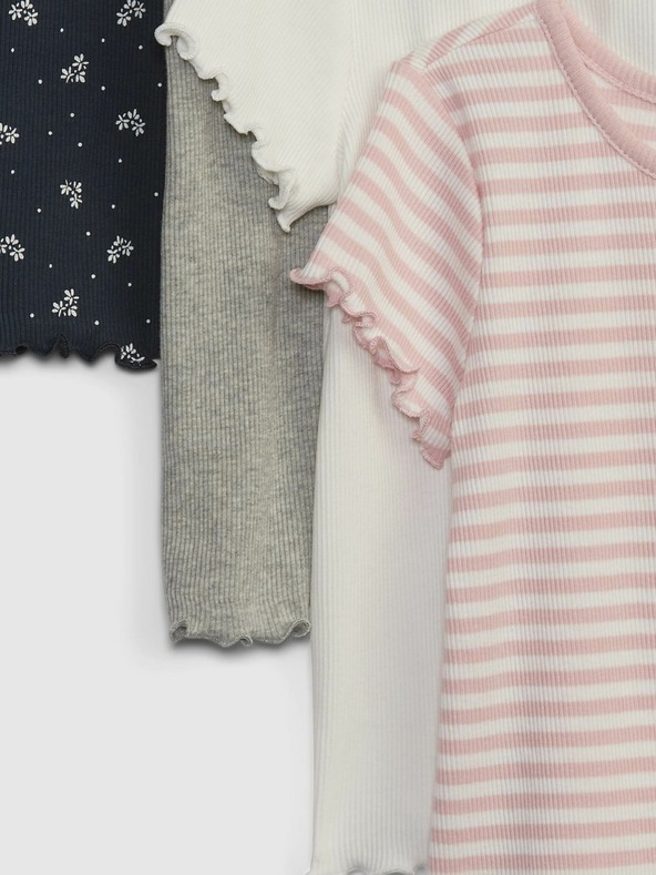 GAP Tricouri reiate pentru copii, 4 bucăți GAP