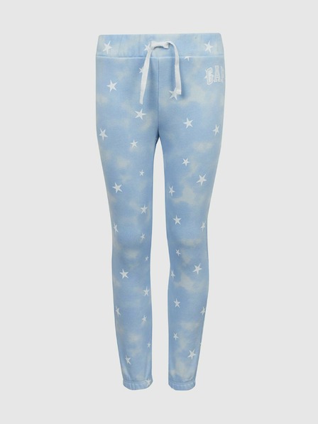 GAP Pantaloni de trening cu stele și logo pentru copii GAP