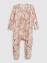 GAP Baby salopetă din bumbac batik cu fermoar GAP