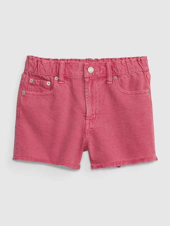 GAP Pantaloni scurți din denim high rise pentru copii GAP